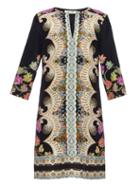 Etro Paisley-print Silk Tunic Dress