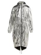Matchesfashion.com Paco Rabanne - Reflective Technical Hooded Jacket - Womens - Silver