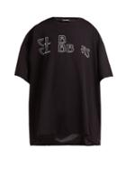 Matchesfashion.com Raf Simons - Clubbers Cotton Jersey T Shirt - Womens - Black