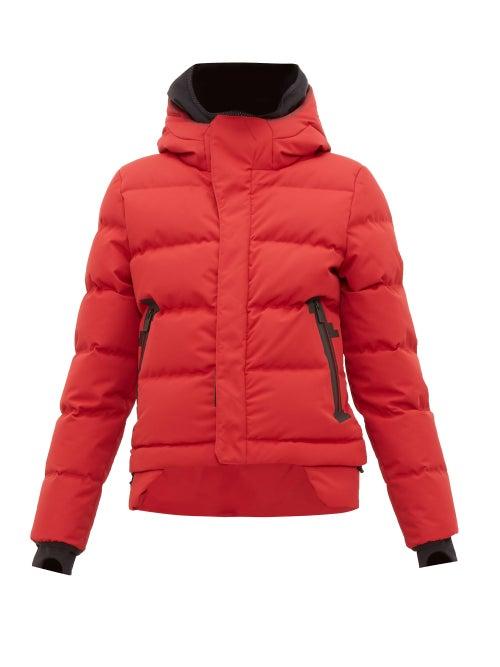 Matchesfashion.com Templa - 2l Bio Quilted Down Jacket - Womens - Red