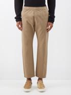 Barena Venezia - Bativoga Cotton-blend Twill Trousers - Mens - Tan