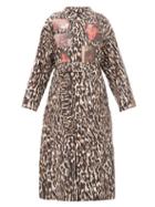 Matchesfashion.com Raf Simons - Animalier Leopard-print Technical Coat - Womens - Leopard