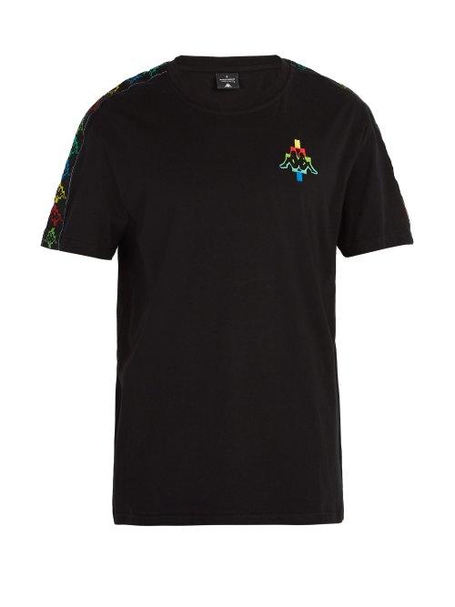 Matchesfashion.com Marcelo Burlon - X Kappa Cotton Blend T Shirt - Mens - Multi