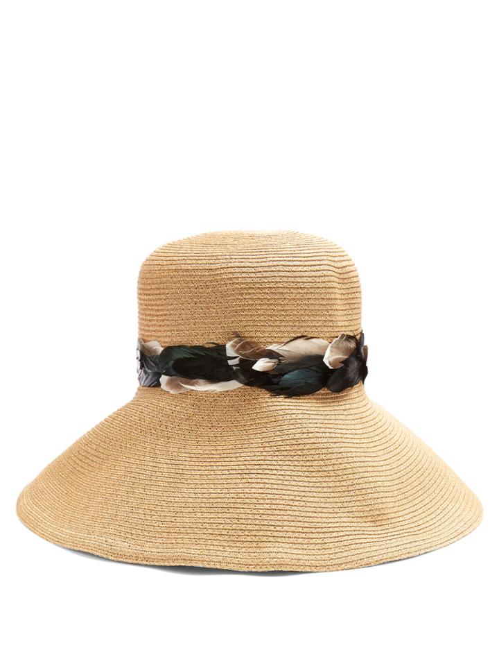 Filù Hats Batu Tara Wide-brim Paper-straw Hat