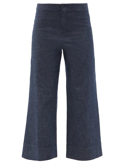 Ladies Rtw S Max Mara - Terry Jeans - Womens - Dark Blue