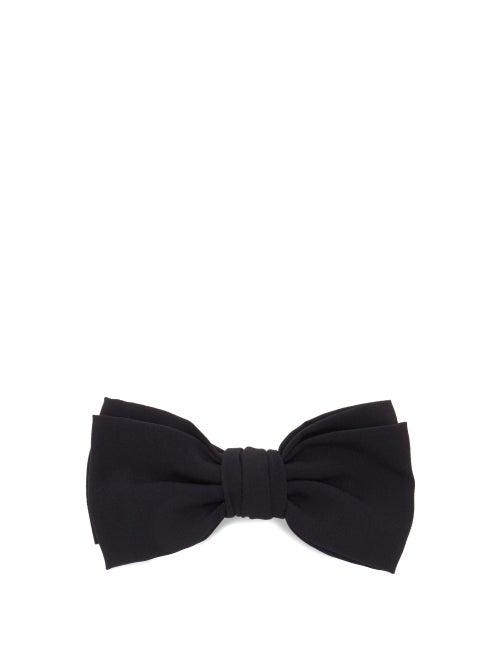 Matchesfashion.com Jil Sander - Oversized Crepe Bow Tie - Womens - Black