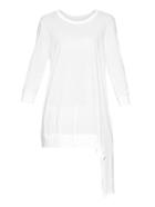 Y's By Yohji Yamamoto Contrast-hem Jersey Dress
