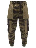 Dolce & Gabbana - Camouflage-print Cotton-blend Cargo Trousers - Mens - Camouflage