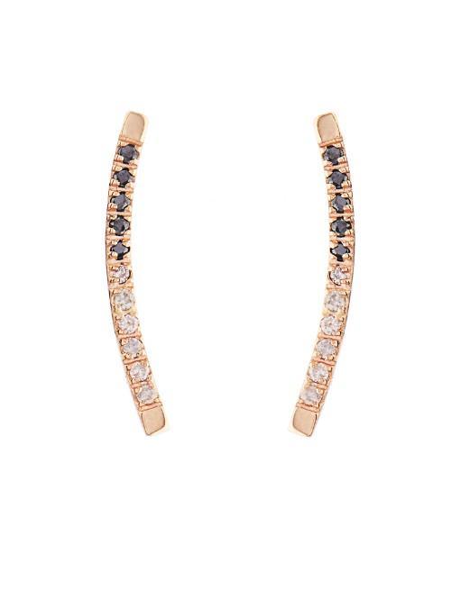 Loren Stewart Diamond & Yellow-gold Earrings