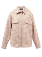 Jacquemus - Floral-print Wool-blend Jacket - Mens - Beige