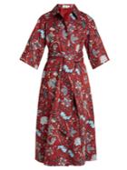 Diane Von Furstenberg Canton-print Stretch-cotton Dress