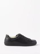 Gucci - Ace Perforated-leather Trainers - Mens - Black