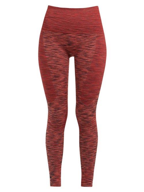 Matchesfashion.com Lndr - Eight Eight Space Seamless Compression Leggings - Womens - Pink
