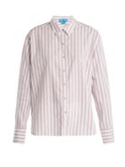 M.i.h Jeans Mini Striped Cotton Shirt