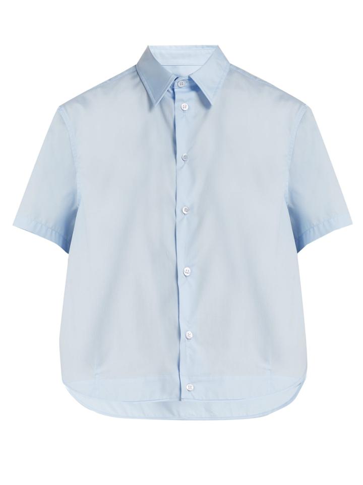 Raf Simons Short-sleeved Cotton Shirt
