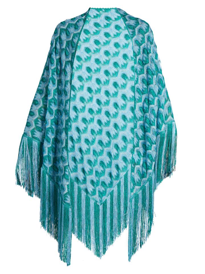 Missoni Crochet-knit Shawl