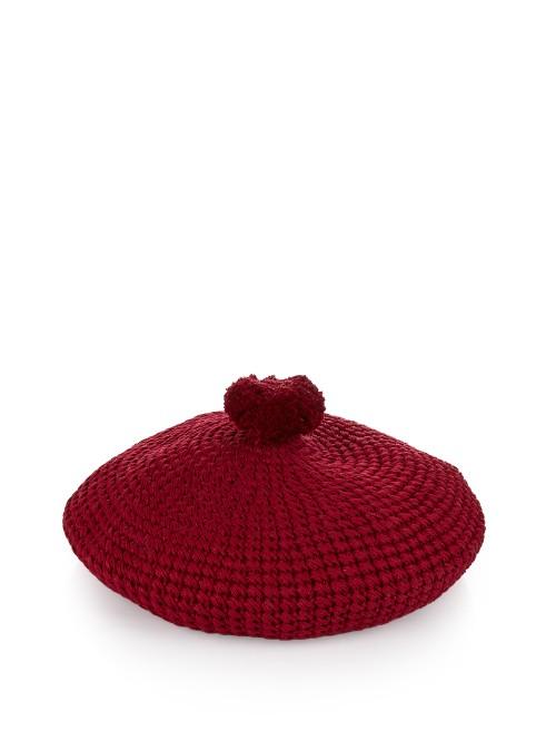 Gucci Pompom Knitted Beret