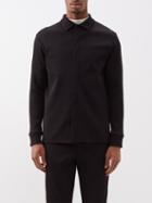 Jacques - Mindful Movement Ribbed-jersey Jacket - Mens - Black