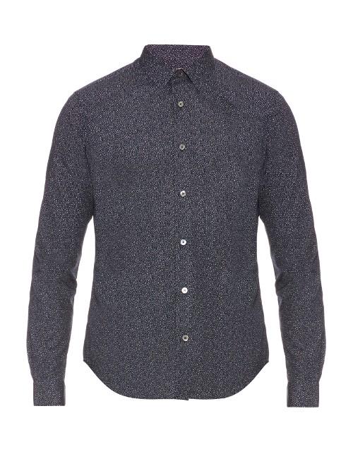 Paul Smith Kensington Micro-dot Cotton Shirt