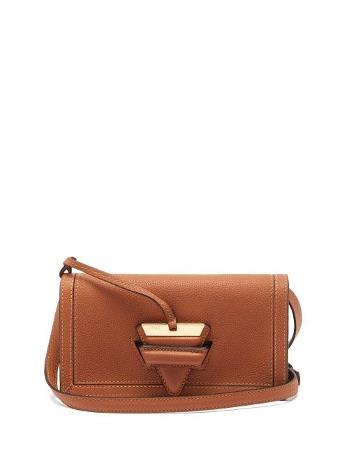 Matchesfashion.com Loewe - Barcelona Mini Leather Cross-body Bag - Womens - Tan