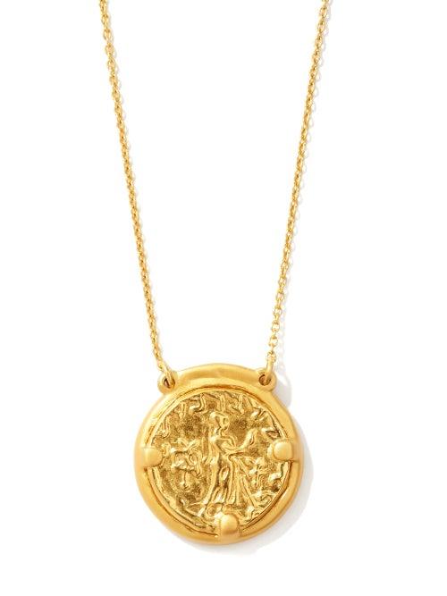 Matchesfashion.com Dear Letterman - Hadith Gold-vermeil Pendant Necklace - Mens - Gold