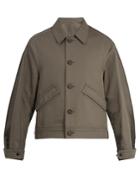Wooyoungmi Pintucked Detail Cotton Jacket