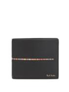 Matchesfashion.com Paul Smith - Signature-stripe Leather Bi-fold Wallet - Mens - Black