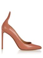 Francesco Russo Point-toe Leather Pumps
