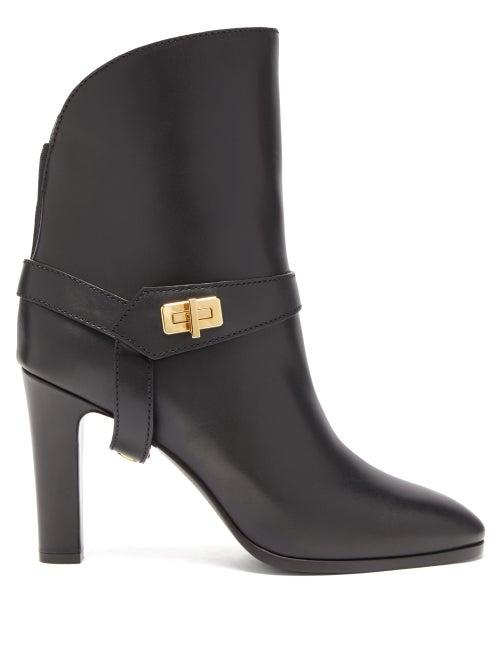 Matchesfashion.com Givenchy - Eden Leather Boots - Womens - Black