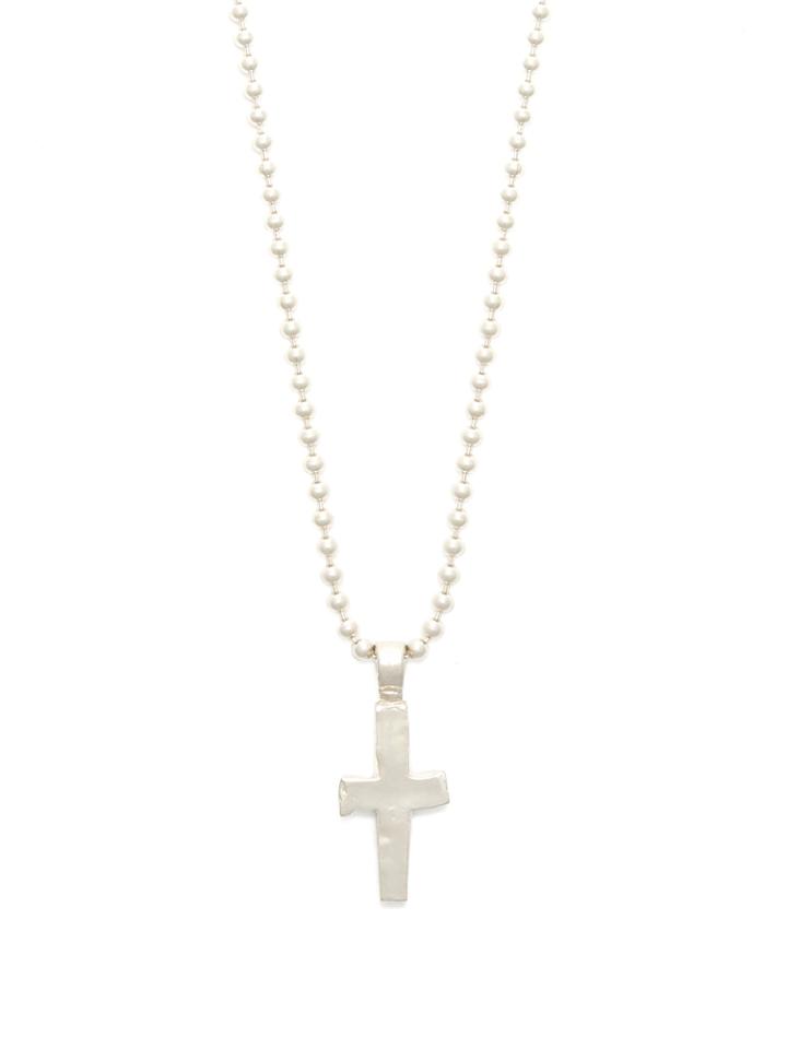 Aris Schwabe Cross-pendant Sterling-silver Necklace