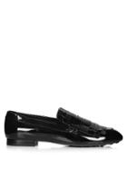 Tod's Gomma Fringed Patent Loafers