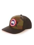 Canada Goose Logo-embroidered Camouflage-print Cap