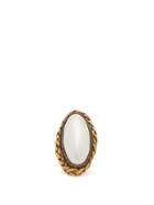 Matchesfashion.com Alexander Mcqueen - Faux-pearl Ring - Womens - Gold