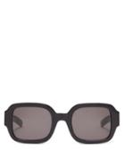 Matchesfashion.com Flatlist - Tishkoff Square Acetate Sunglasses - Mens - Black