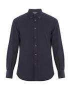 Brunello Cucinelli Single-cuff Cotton-corduroy Shirt