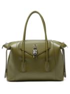 Ladies Bags Givenchy - Antigona Soft Medium Leather Bag - Womens - Khaki
