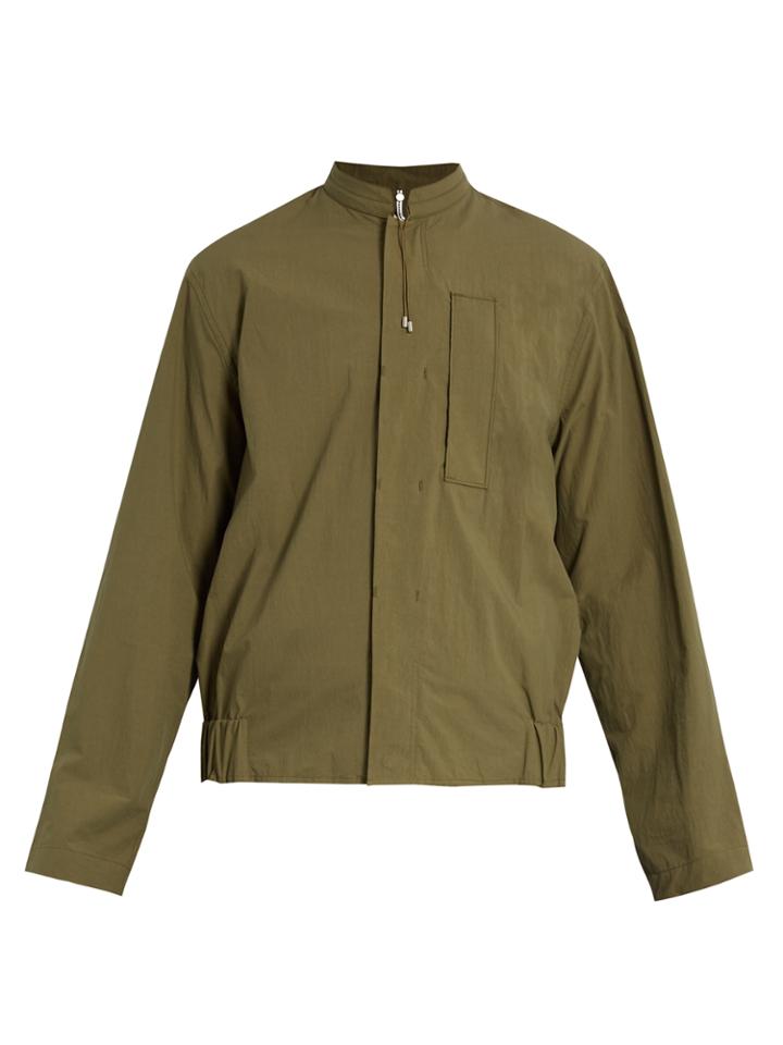 Oamc Jungle Long-sleeved Cotton Shirt