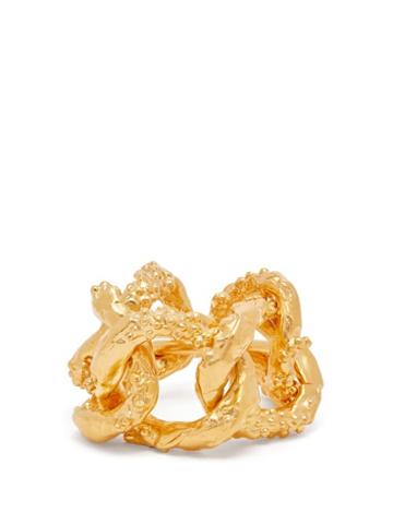 Matchesfashion.com Alighieri - No More Tears 24kt Gold Plated Bracelet - Womens - Gold