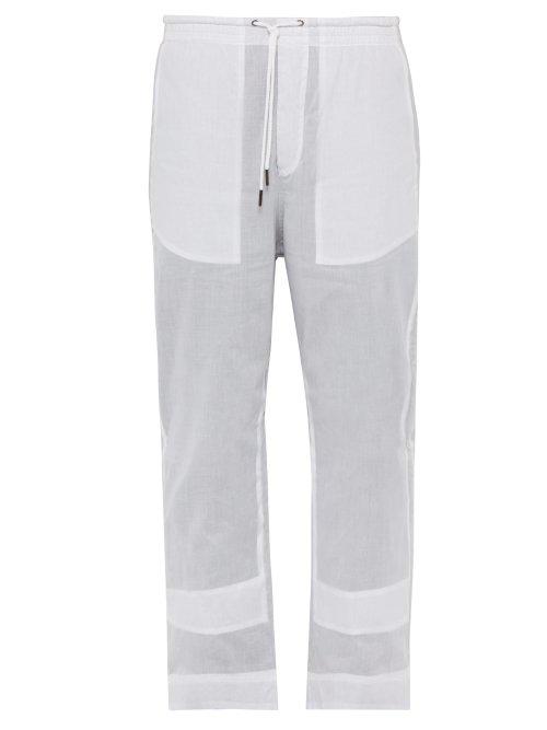 Matchesfashion.com Craig Green - Ghost Cotton Trousers - Mens - White