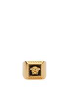 Matchesfashion.com Versace - Medusa Crest Signet Ring - Mens - Gold