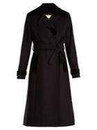 Goat Escher Tie-waist Wool-blend Coat