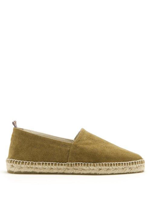 Matchesfashion.com Castaer - Canvas Espadrilles - Mens - Khaki