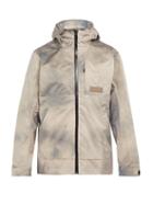Matchesfashion.com P.a.m. - Wave Dye Waterproof Hooded Jacket - Mens - Silver