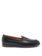 Matchesfashion.com Jacques Soloviere - Jules Debossed-logo Leather Loafers - Mens - Black