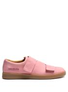 Acne Studios Triple Low-top Brushed-leather Trainers