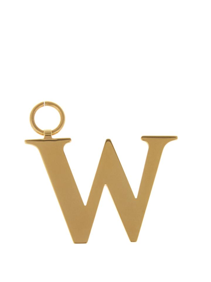 Chaos W Gold-plated Charm
