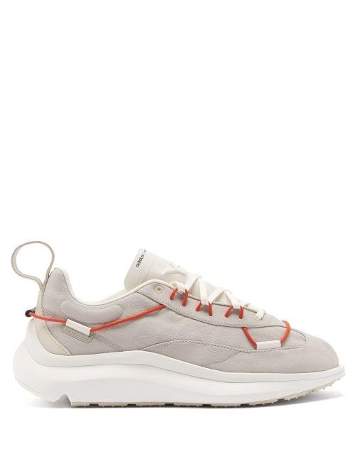 Y-3 - Shiku Run Canvas Trainers - Mens - Light Beige