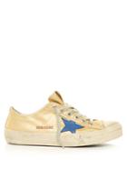 Golden Goose Deluxe Brand V-star Low-top Canvas Trainers
