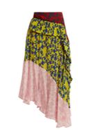 Preen Line Isabella Asymmetric Tiered Skirt