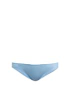 Matchesfashion.com Ephemera - Classic Low Rise Bikini Briefs - Womens - Light Blue